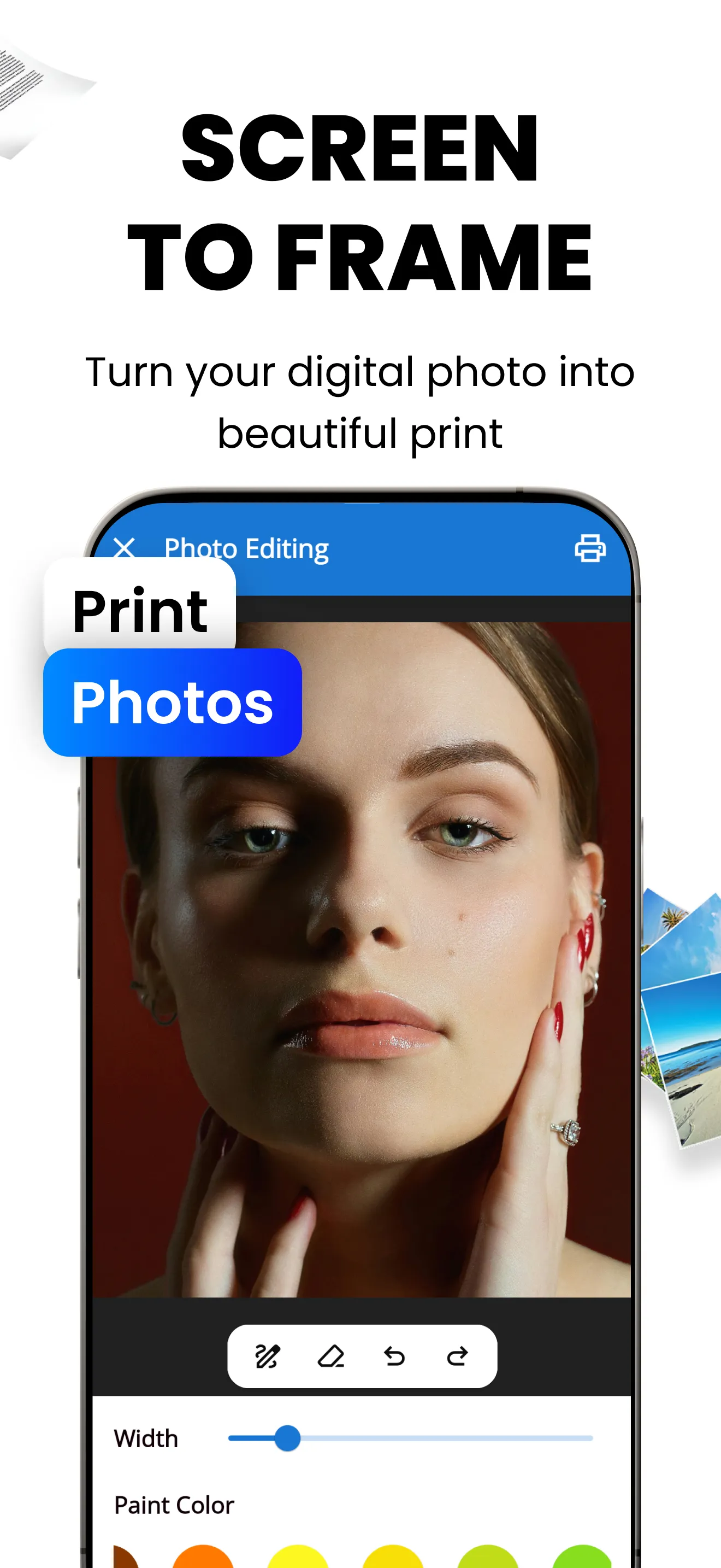 Seamless Web Printing: Easily print webpages directly from your device with our smart printing app.