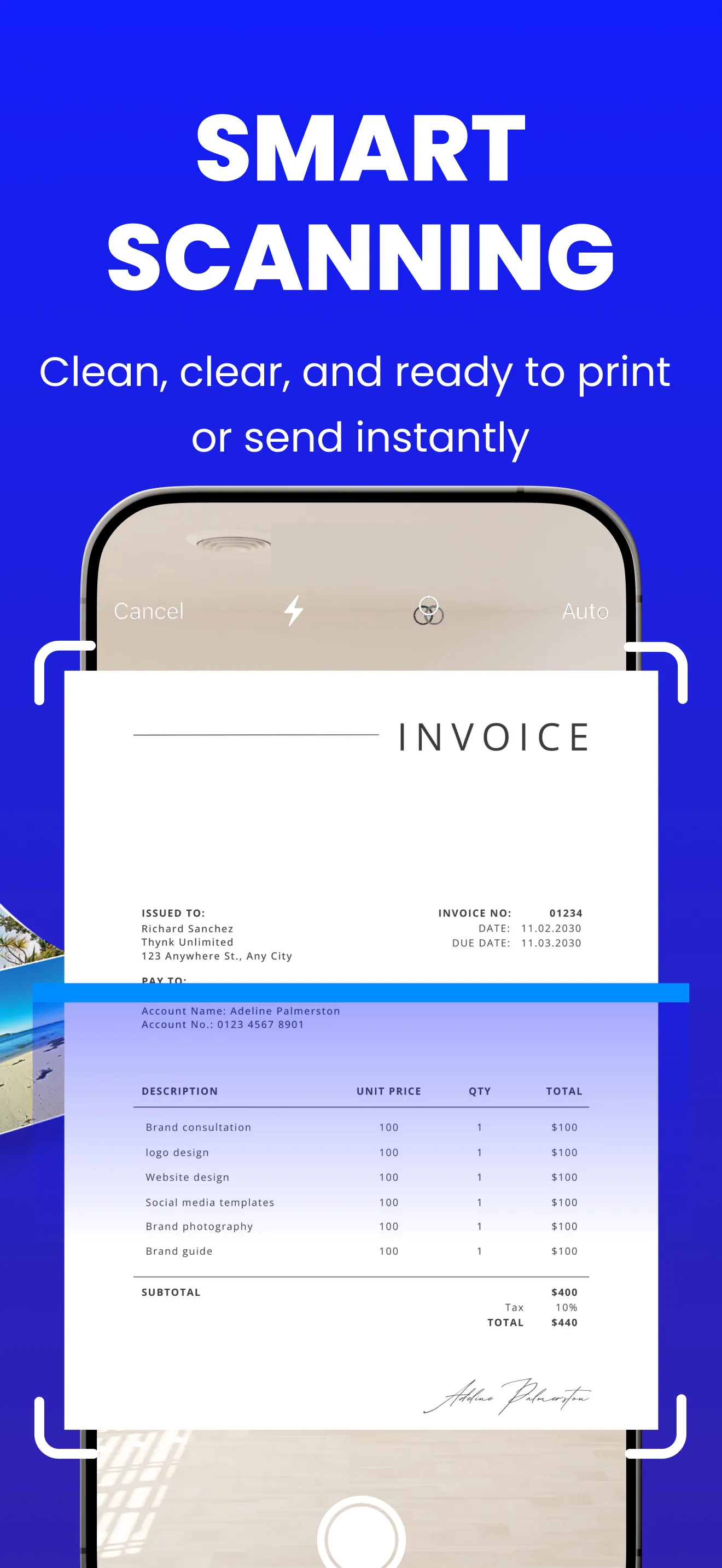 High-Quality Photo Printing: Print stunning photos effortlessly with our user-friendly printing app for Android.